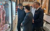 بازدید مدیر کل تعاون و اداره کار و امور اجتماعی بهمراه معاونت تعاون از فروشگاه تعاونی فولاد خوزستان